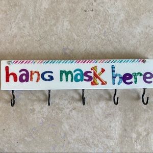 Face Mask Holder Hooks and Hanger Decorative